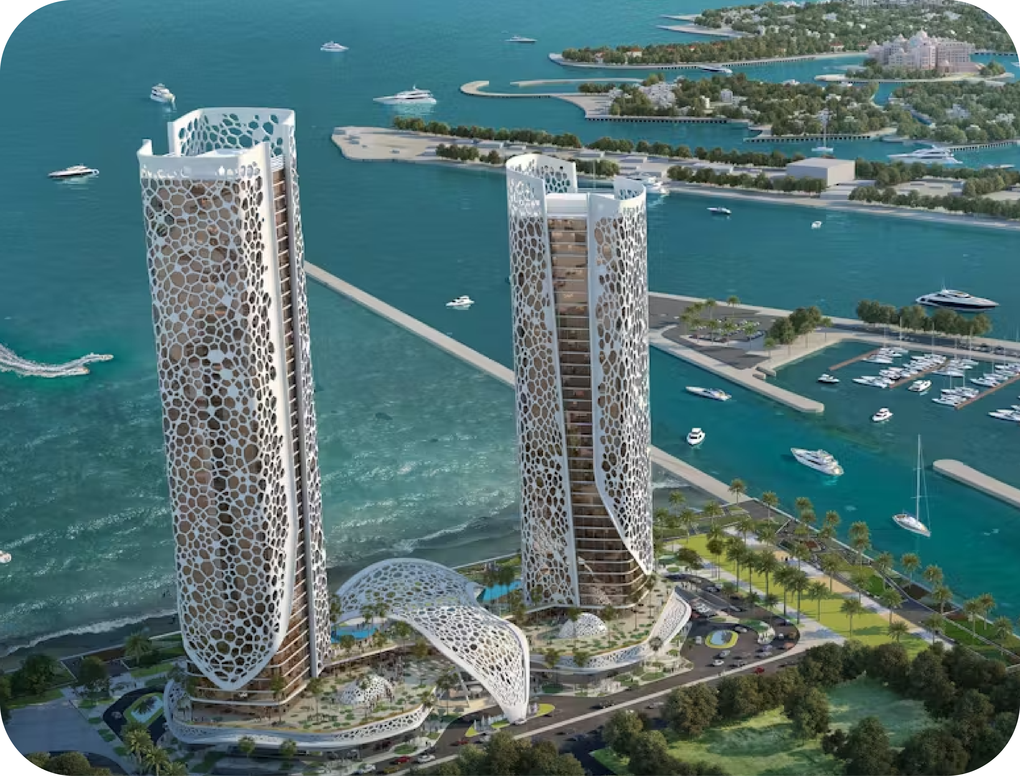 Rosewood Doha exterior rendering